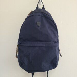 Polo Ralph Lauren Light Weight Canvas Backpack Navy Polo Logo Shield Patch